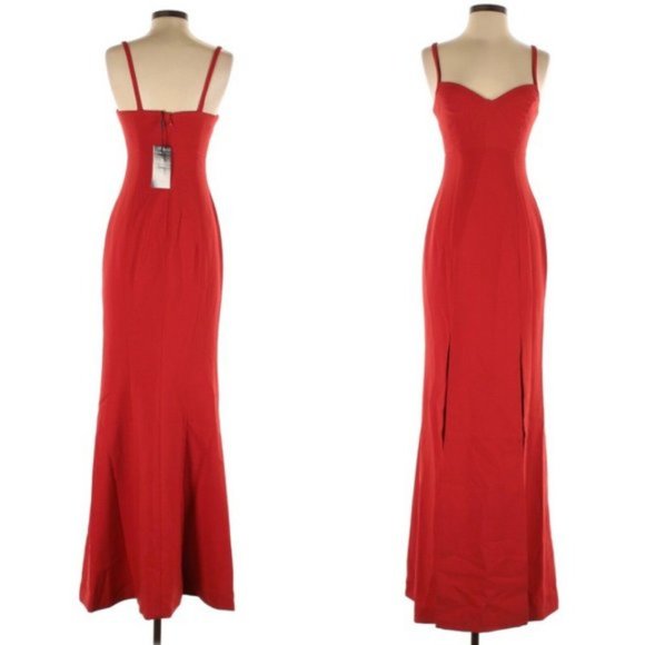 Likely Alameda Red Gown - Picture 4 of 12
